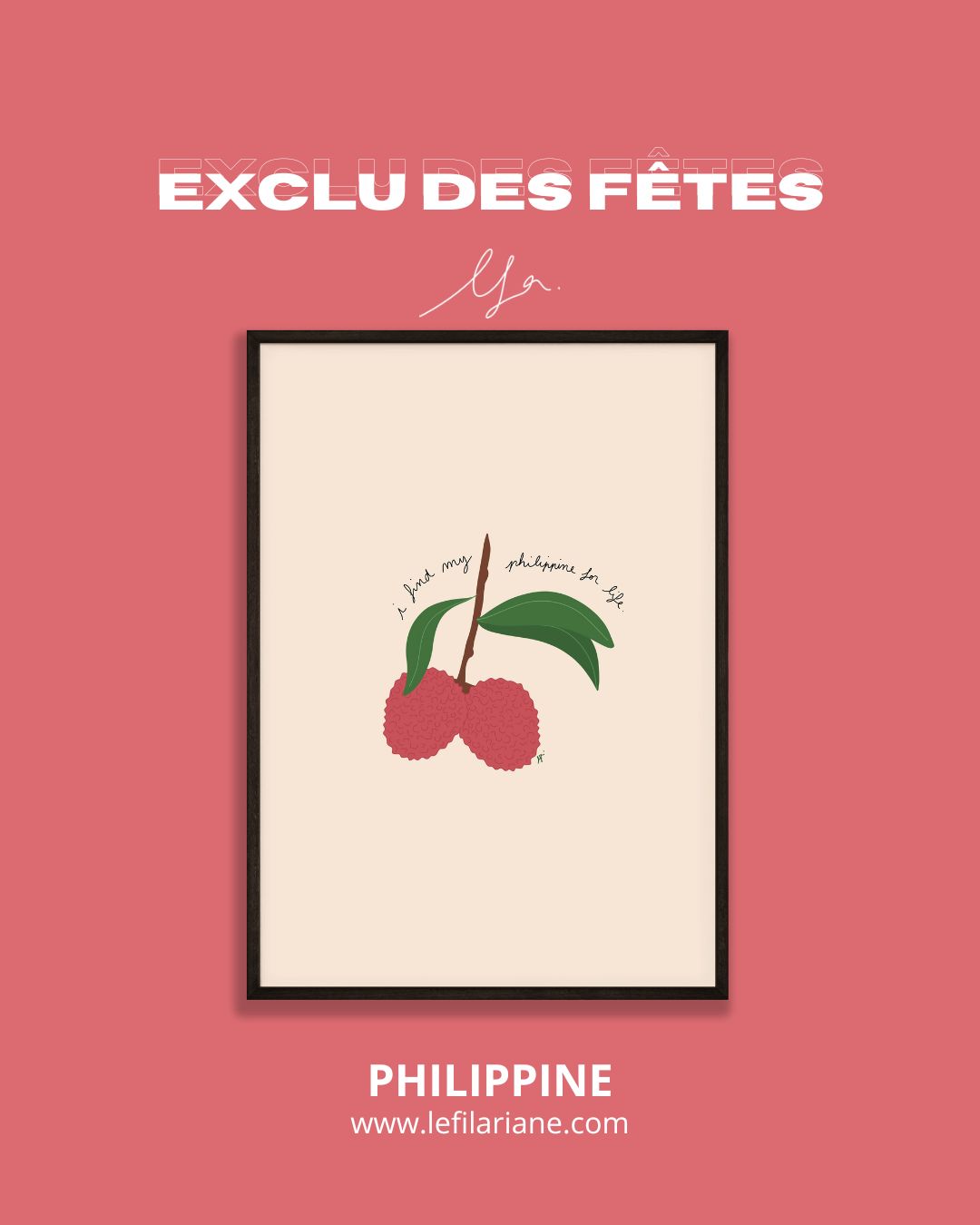Affiche Letchis Philippine