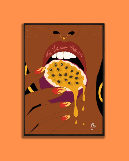 Affiche Fruit de la Passion