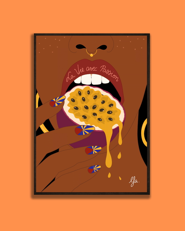 Affiche Fruit de la Passion