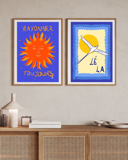 Affiche Paille en queue