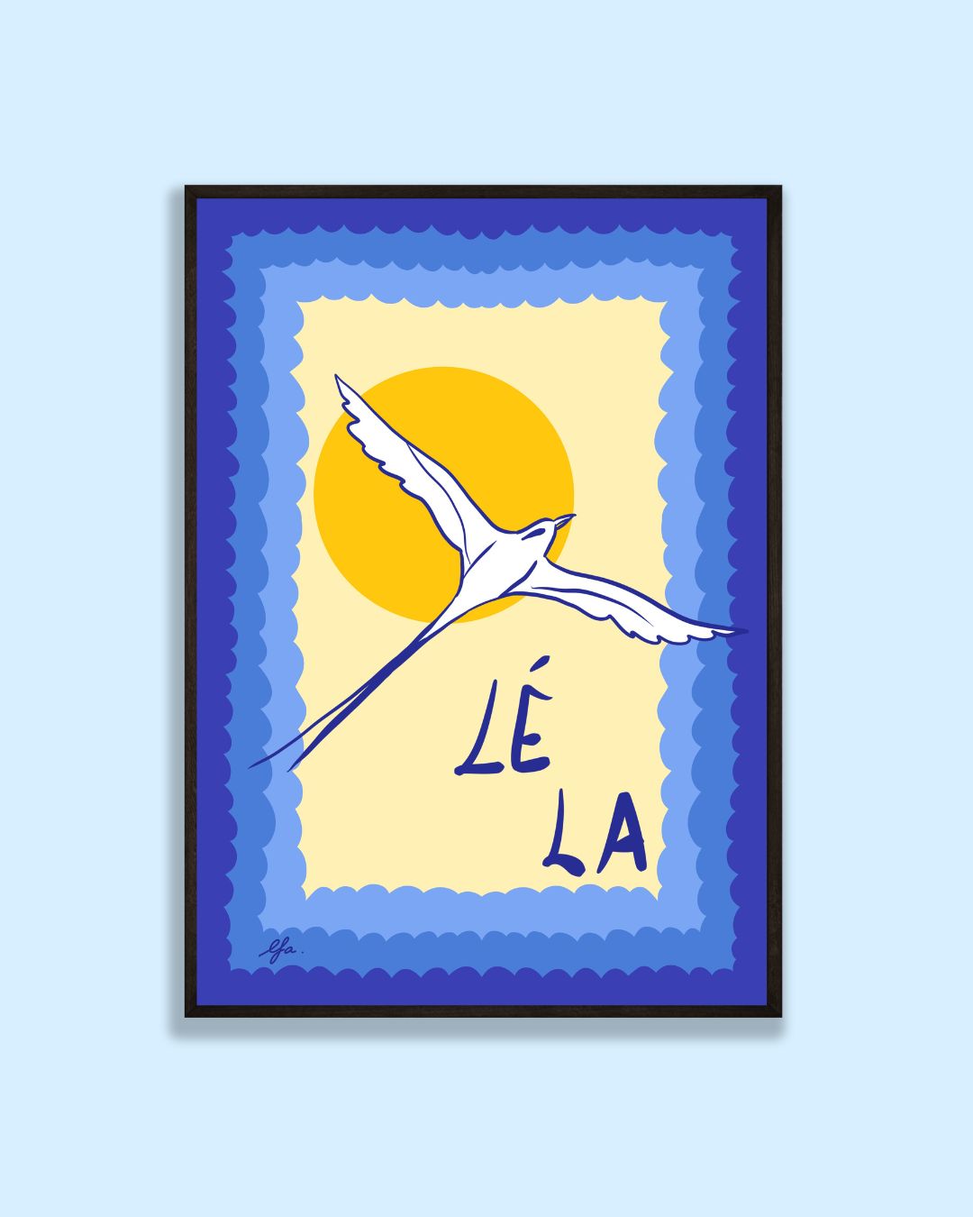 Affiche Paille en queue