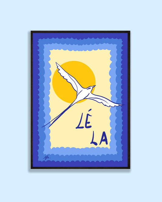 Affiche Paille en queue