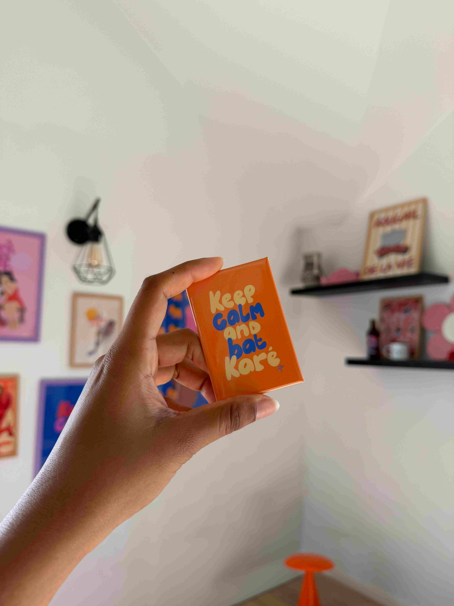 Magnet Keep Calm and Bat Karé