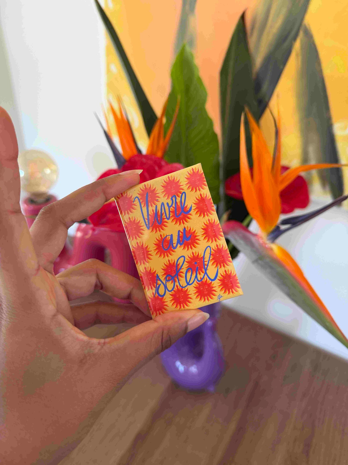 Magnet Vivre au soleil