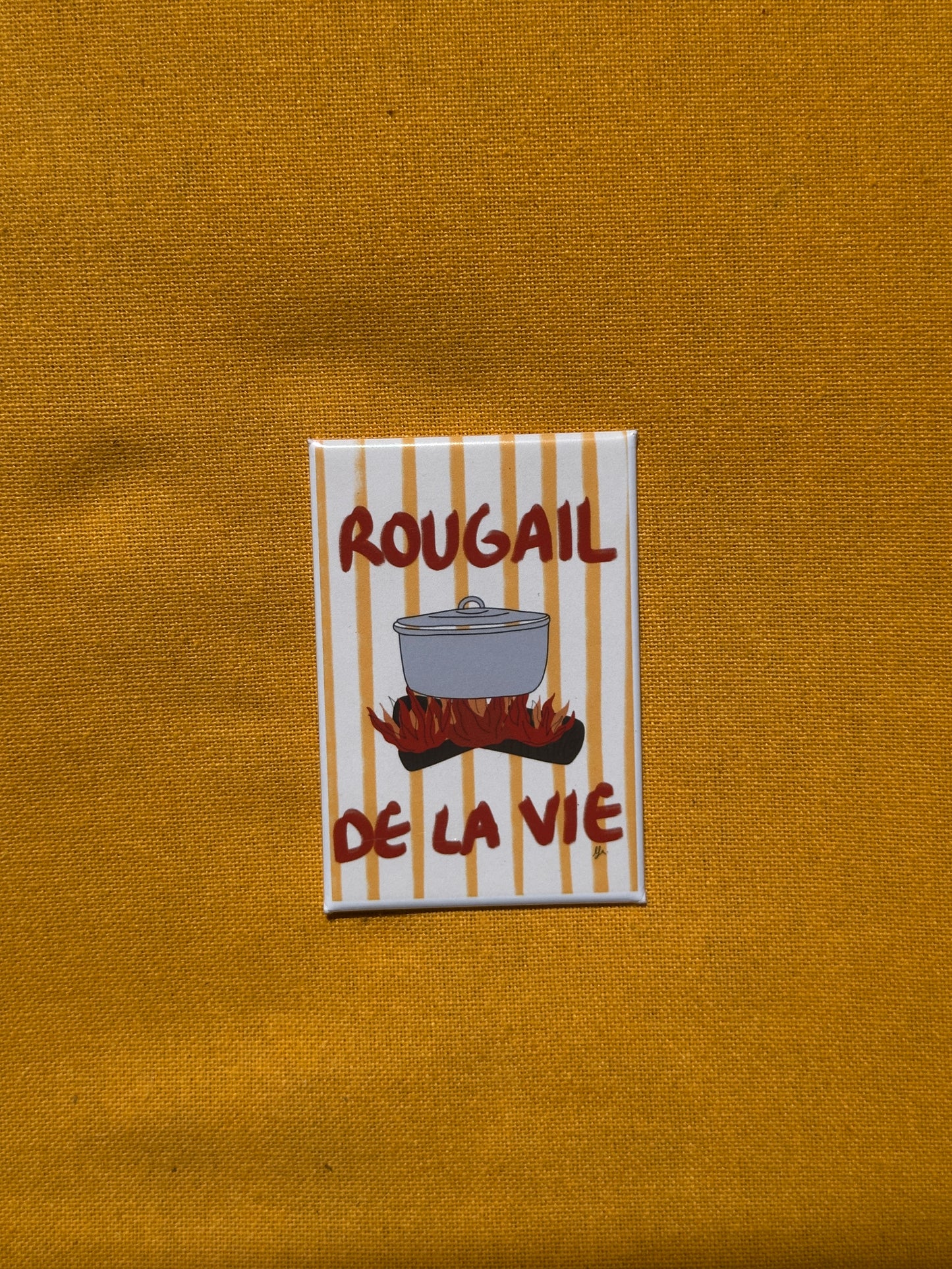 magnet reunion rougail de la vie illustration message creole