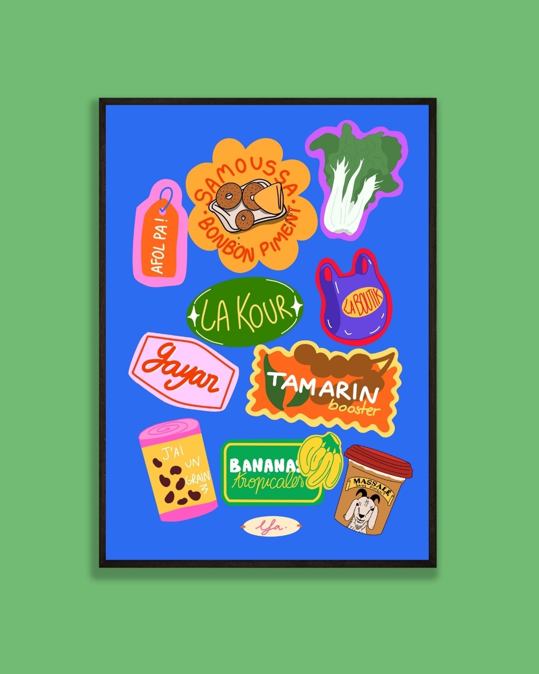 Affiche Patchs Réunion