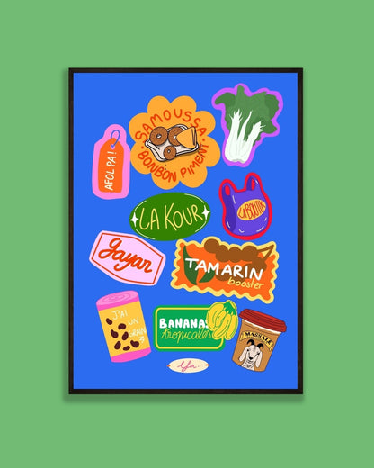 Affiche Patchs Réunion