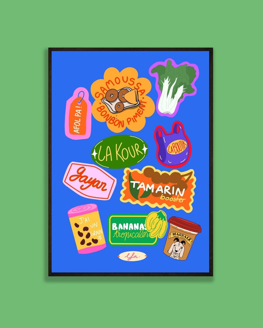 Affiche Patchs Réunion