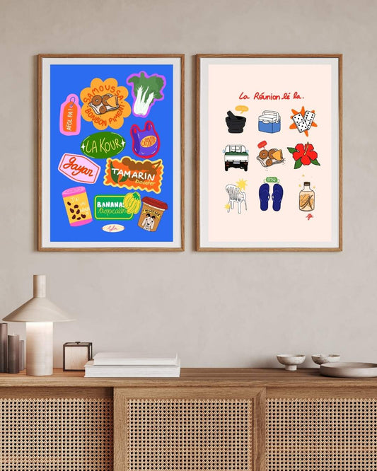 Affiche Patchs Réunion