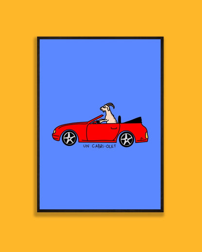 Affiche Cabri olet