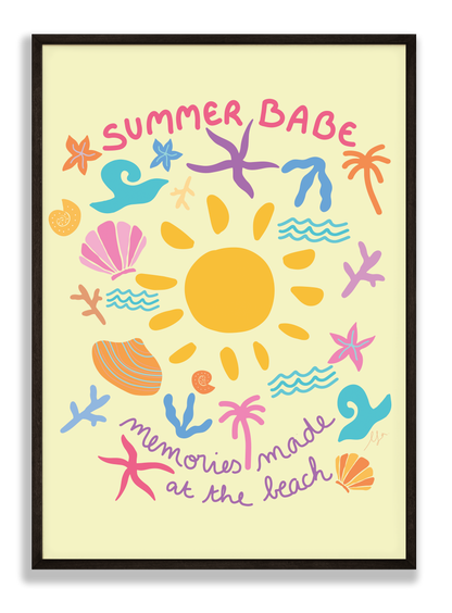 affiche les nicolettes summer babe