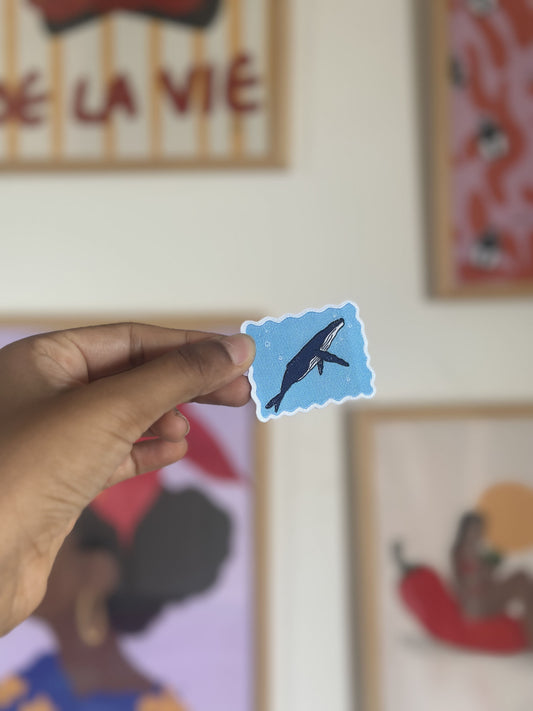 Patch thermocollant Baleine