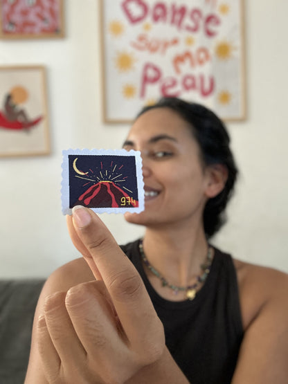 Patch thermocollant Timbre Volcan